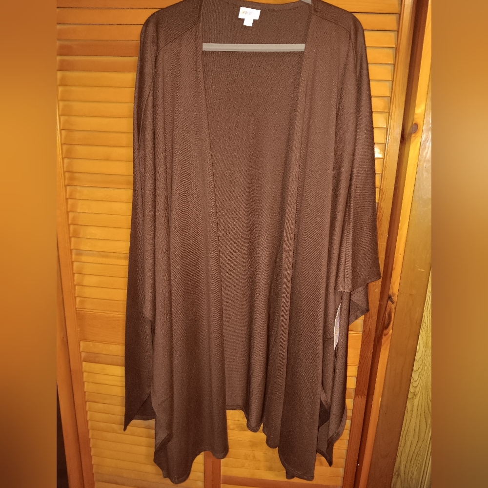 Elegant Brown Women's Cover Up